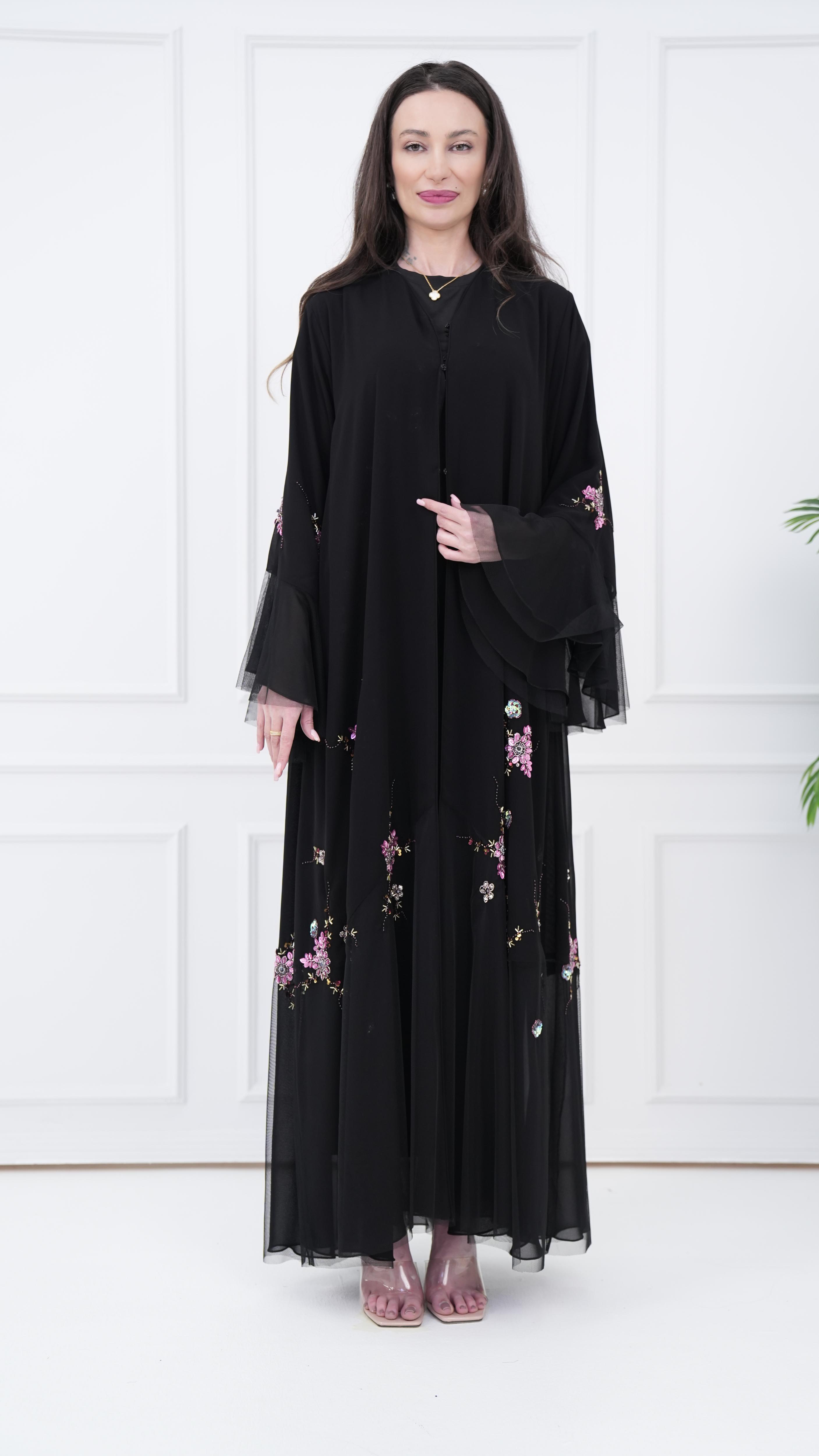 JG Embroidered Abaya
