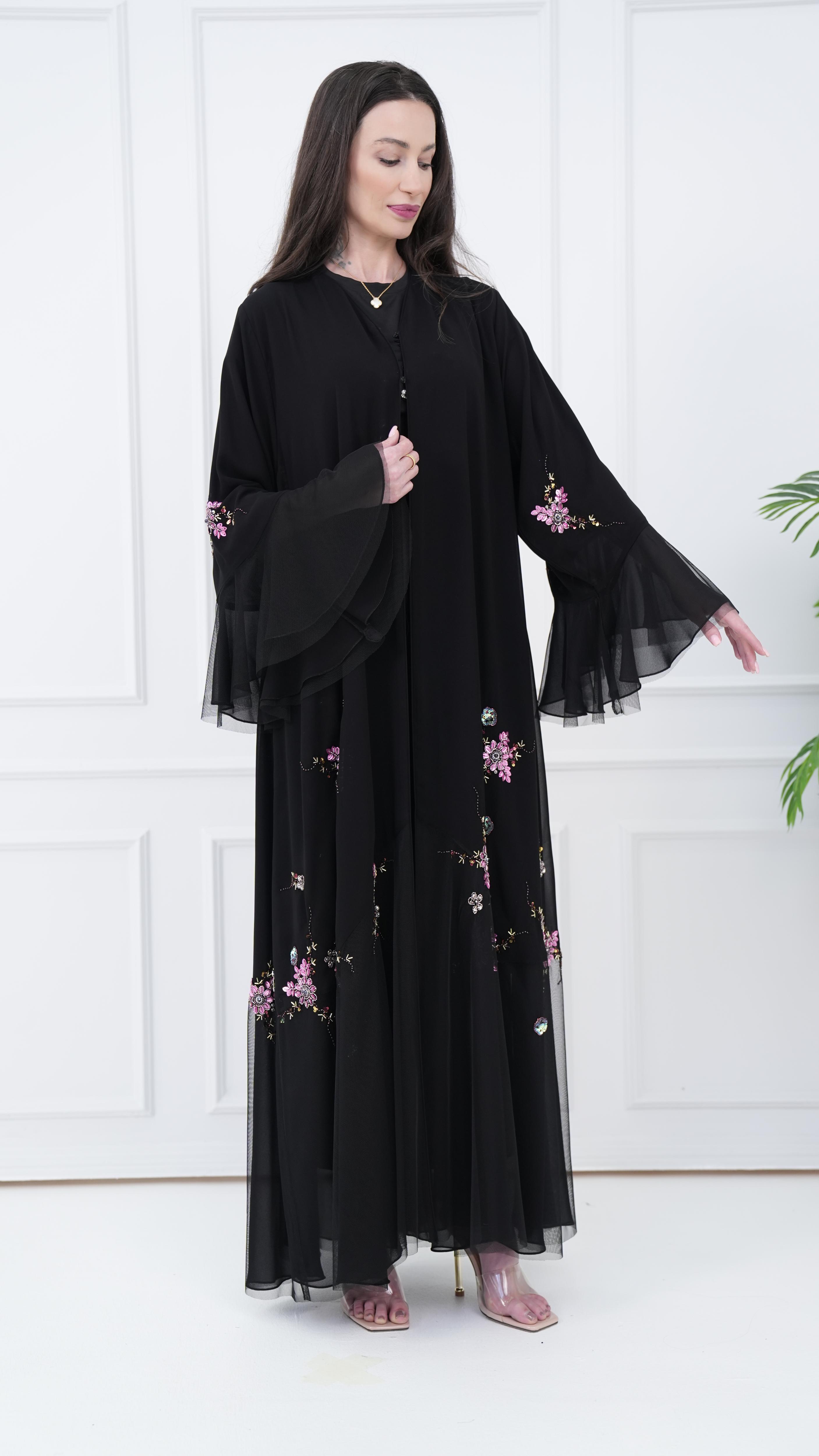 JG Embroidered Abaya