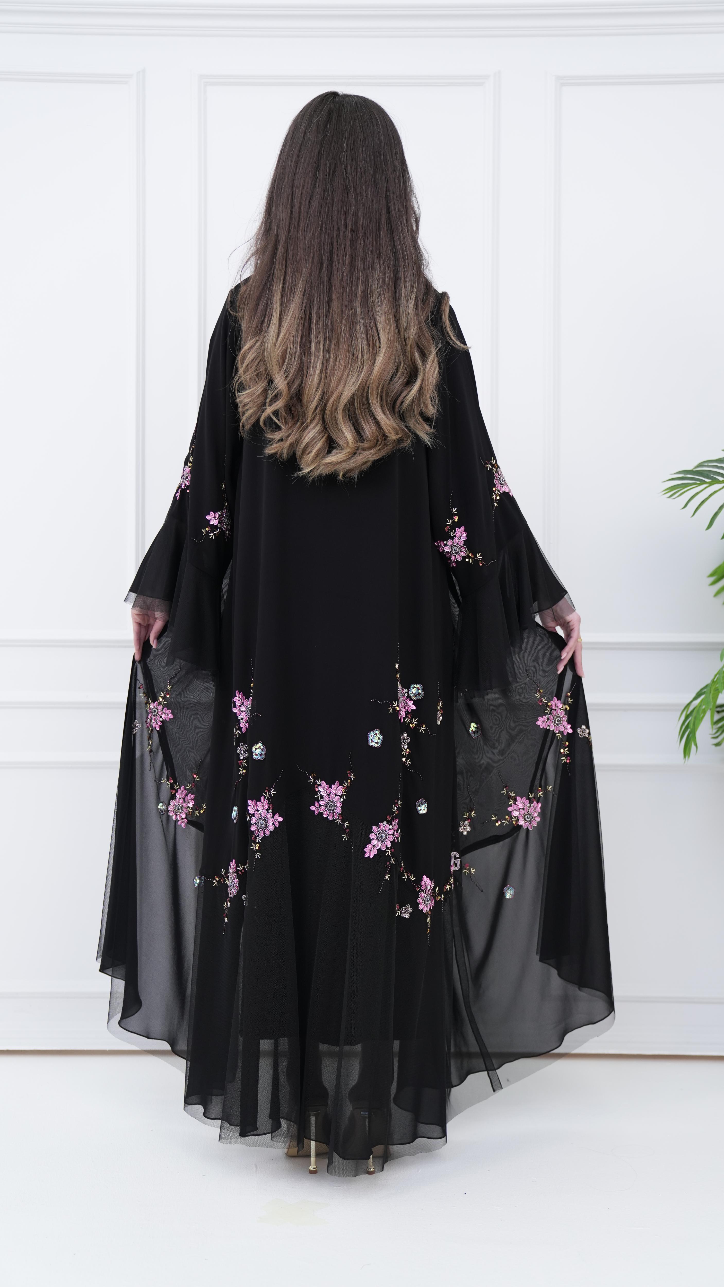 JG Embroidered Abaya